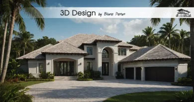 3D Exterior Home Design Interior Design Naples FL