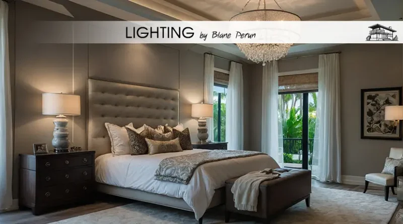 Bedroom Lighting Interior Design Naples FL