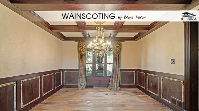 Wainscoting Dining Room Interior Design Naples FL