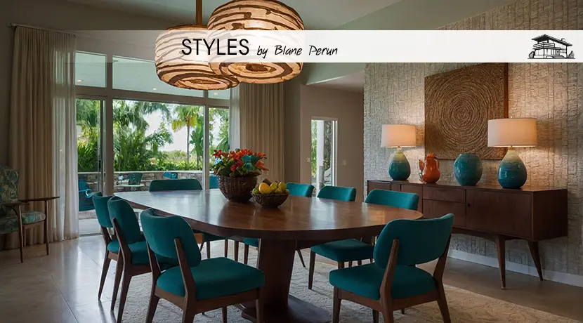 Mid Century Modern Interior Design of Naples FL