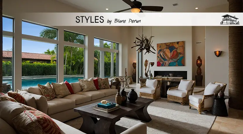 Modern Mexican Interior Design of Naples FL